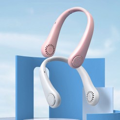 USB-Rechargeable Portable Bladeless Neck Fan