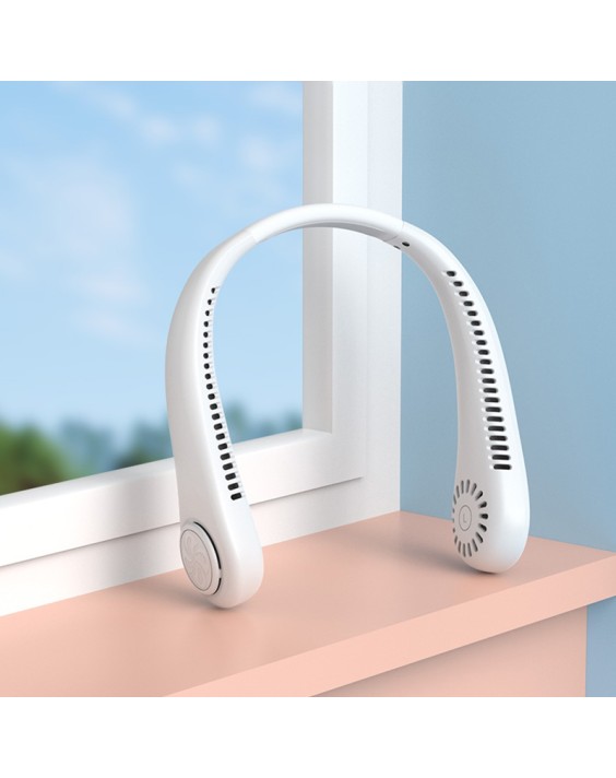 USB-Rechargeable Portable Bladeless Neck Fan