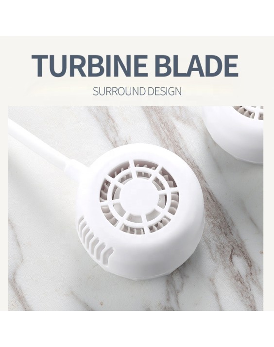 Portable Lightweight Bladeless Neck Fan