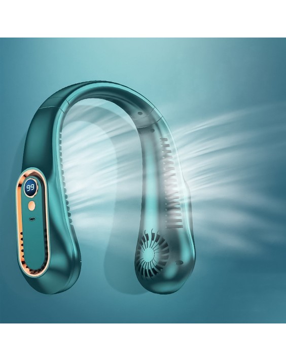 Rechargeable USB Portable Neck Fan