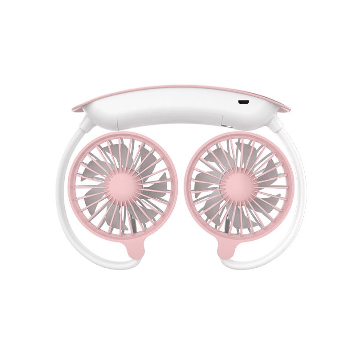 Two-Tone Simple and Convenient Neck-Hanging Fan Two-Tone Simple and Convenient Neck-Hanging Fan