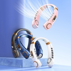 Solid-Color Multifunctional Portable Rechargeable Fan