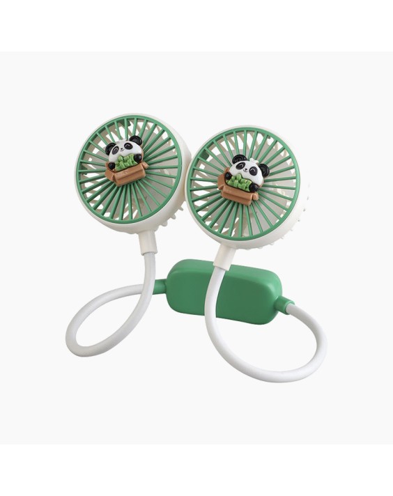 Cute Panda Portable Fan with Powerful Airflow