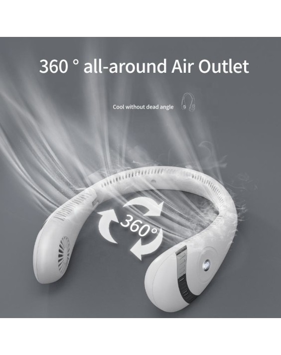 Multi-Speed Silent Portable Neck Fan
