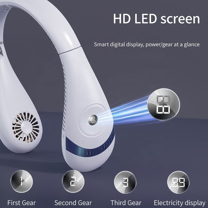 Multi-Speed Silent Portable Neck Fan Multi-Speed Silent Portable Neck Fan