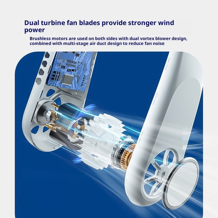 Hands-Free Neck-Hanging USB Bladeless Fan Hands-Free Neck-Hanging USB Bladeless Fan