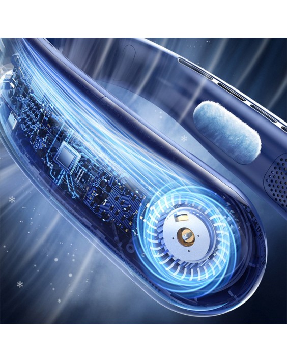 Two-Tone Silent Fan with Digital Display