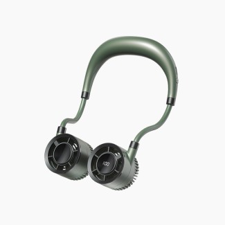 Bladeless Neck Fan with Digital Display