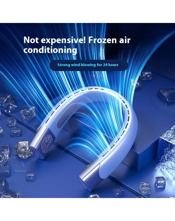 Adjustable Silent Portable Rechargeable Neck Fan