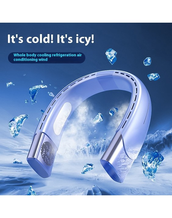 Adjustable Silent Portable Rechargeable Neck Fan