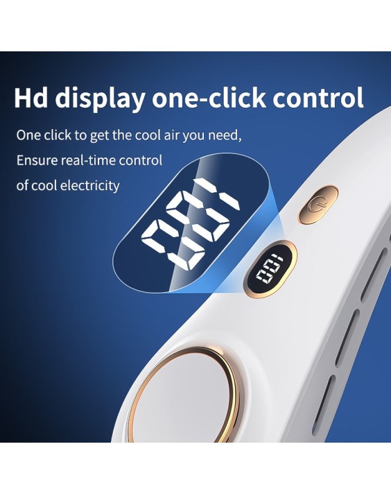 5-Speed Hanging Bladeless Fan