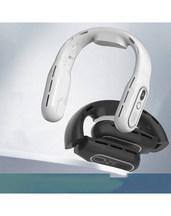 Digital Display Silent Neck Fan