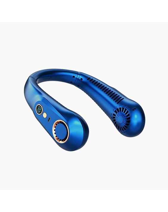 Bladeless USB Foldable Fan with Digital Display