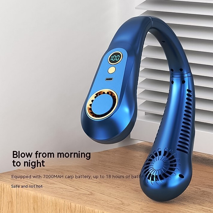 Bladeless USB Foldable Fan with Digital Display Bladeless USB Foldable Fan with Digital Display