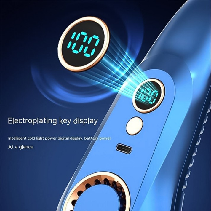 Bladeless USB Foldable Fan with Digital Display Bladeless USB Foldable Fan with Digital Display