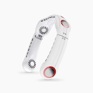 4000mAh Foldable Neck Fan with 3 Speed Settings