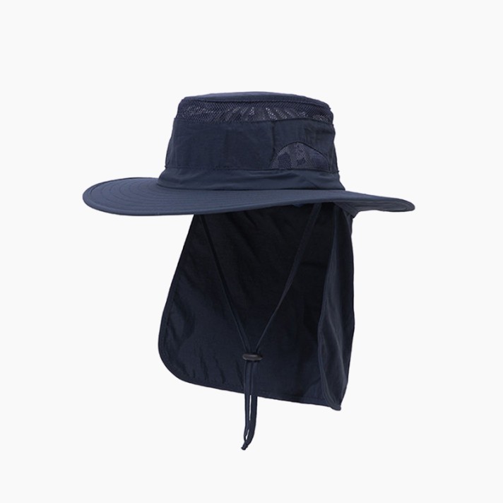 UPF 50+ Wide-Brim Sun Protection Bucket Hat