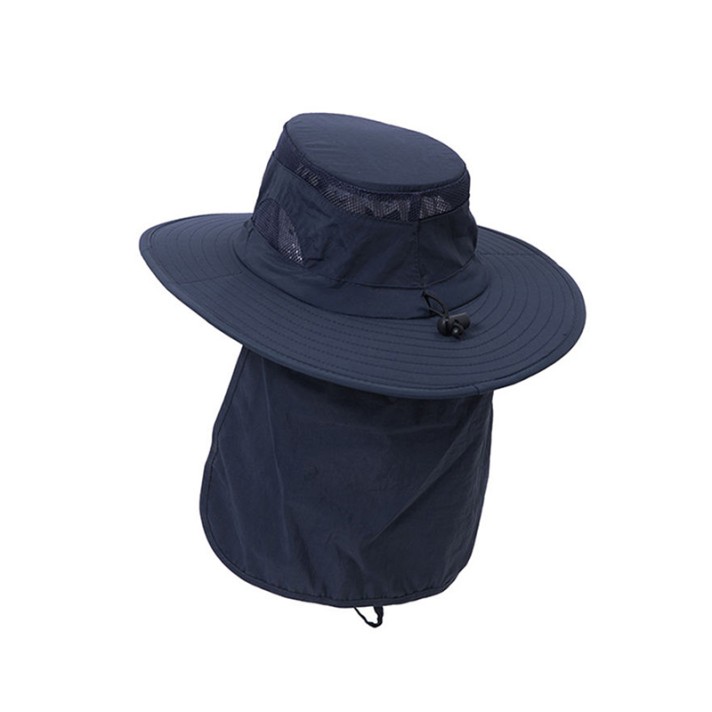 UPF 50+ Wide-Brim Sun Protection Bucket Hat