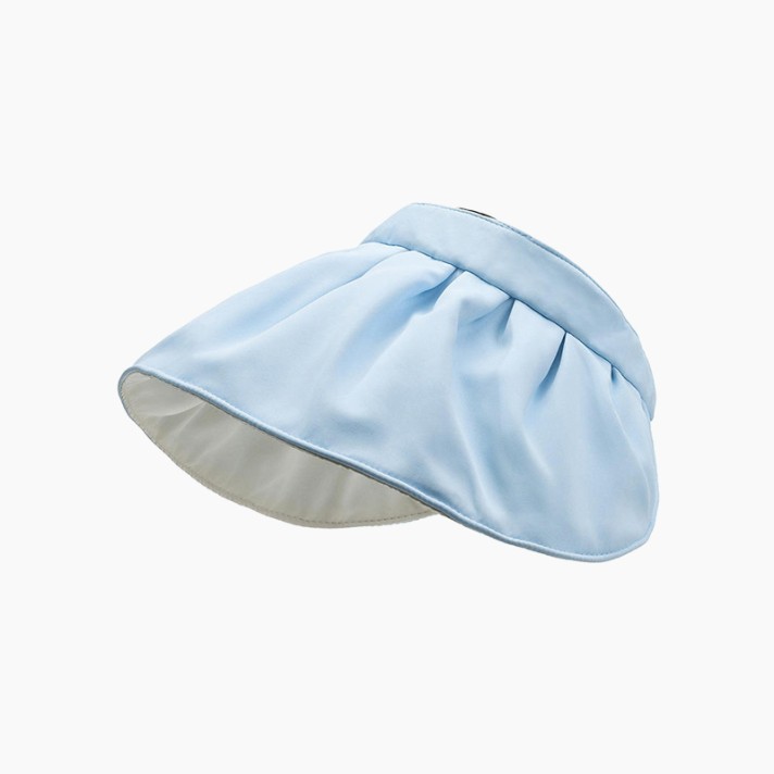 Adjustable Solid-Color Foldable Sun Hat