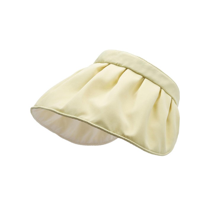Adjustable Solid-Color Foldable Sun Hat