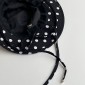 Classic Wide-Brimmed Plaid Sun Hat