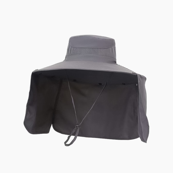 Neck protector shawl lightweight wide-brimmed sun hat