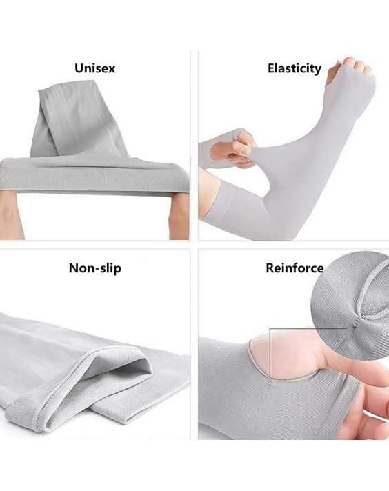 Lightweight Breathable Nylon Sun Protection Sleeves