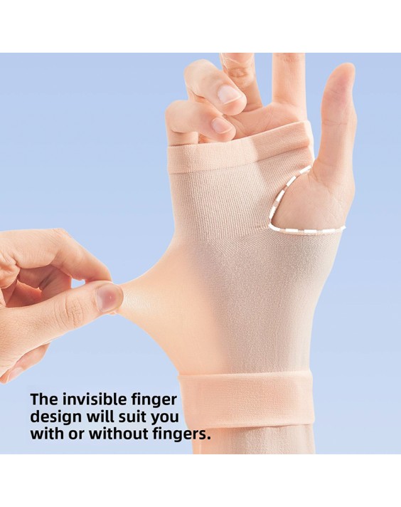 Fingerless Breathable Sun-Protective Arm Sleeves