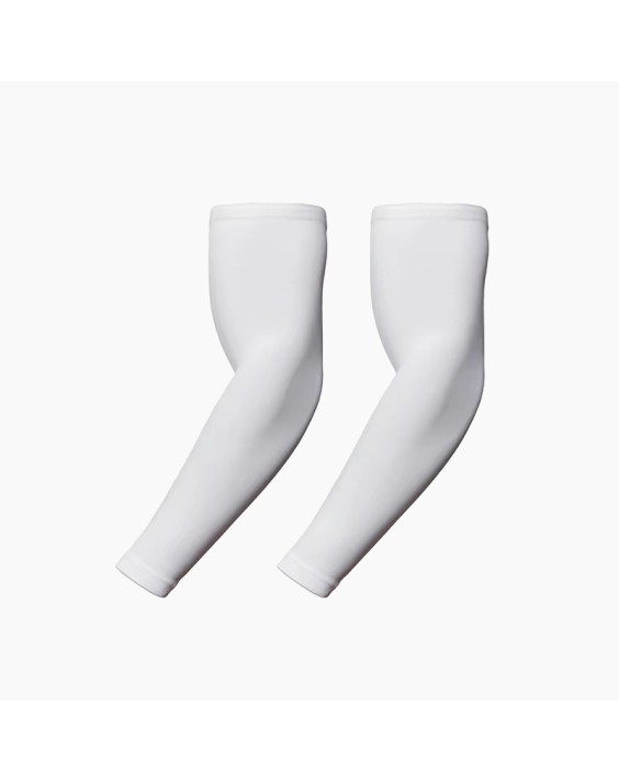 High-Compression Elastic Solid-Color Arm Sleeves
