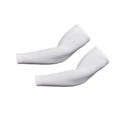 High-Compression Elastic Solid-Color Arm Sleeves