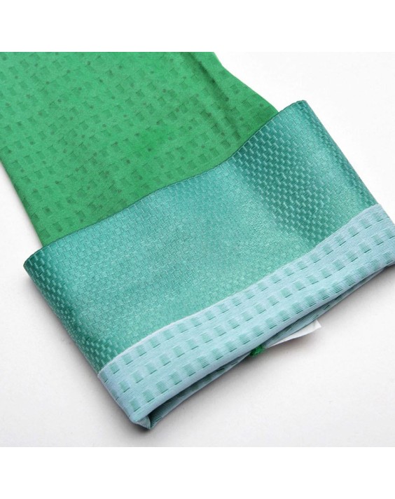 Stylish Green UV-Protective Printed Arm Sleeves