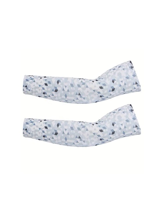 Soft Breathable Compressive Sun-Protective Arm Sleeves