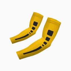 Yellow UV-Protective Quick-Drying Arm Sleeves