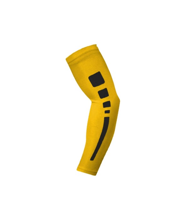 Yellow UV-Protective Quick-Drying Arm Sleeves