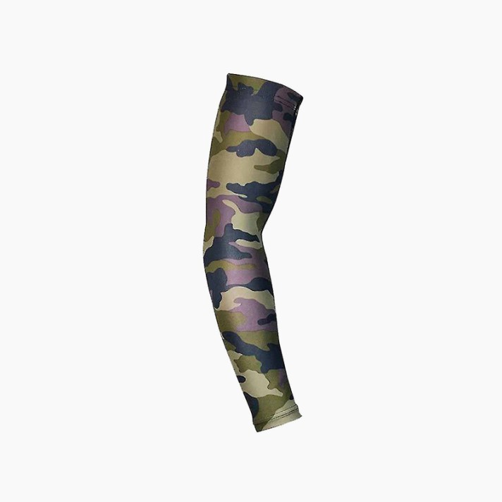 Non-slip green quick-drying sun protection sleeves