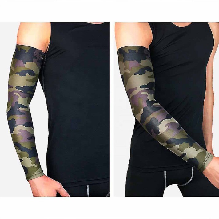 Non-slip green quick-drying sun protection sleeves Non-slip green quick-drying sun protection sleeves