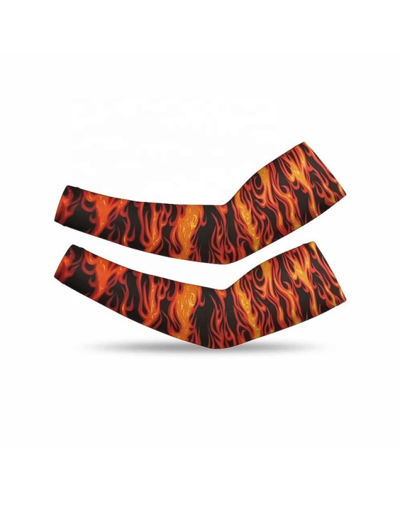 Wear-Resistant Foldable Non-Constricting Arm Sleeves