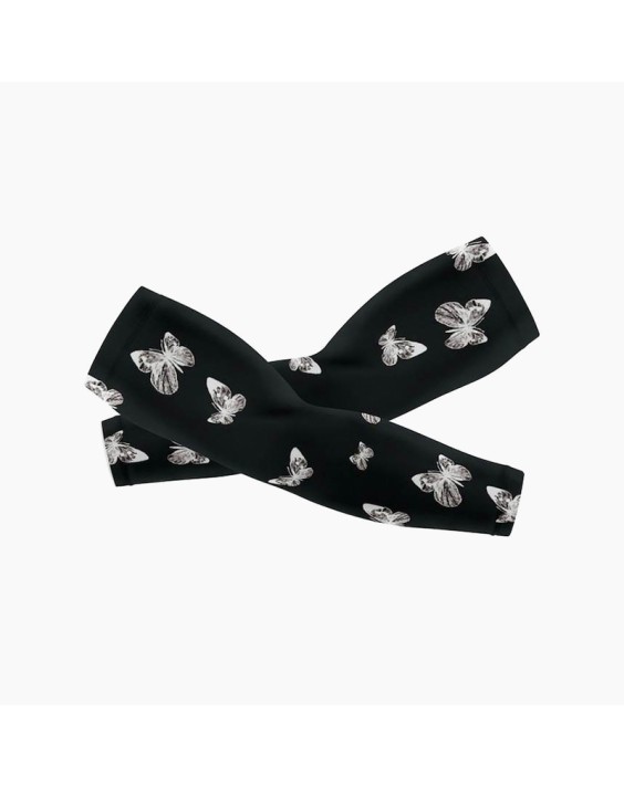 Solid-Color Printed Compression Arm Sleeves