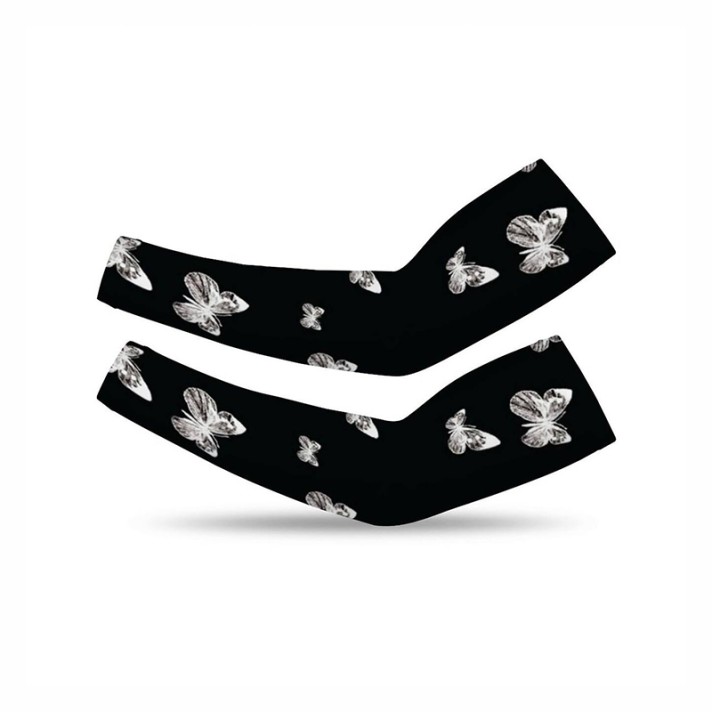 Solid-Color Printed Compression Arm Sleeves Solid-Color Printed Compression Arm Sleeves