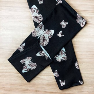 Solid-Color Printed Compression Arm Sleeves