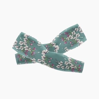 Green Printed Sun-Protection Sports Arm Sleeves