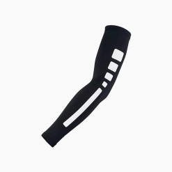 Color-Block Abrasion-Resistant Compression Sun Protection Arm Sleeves