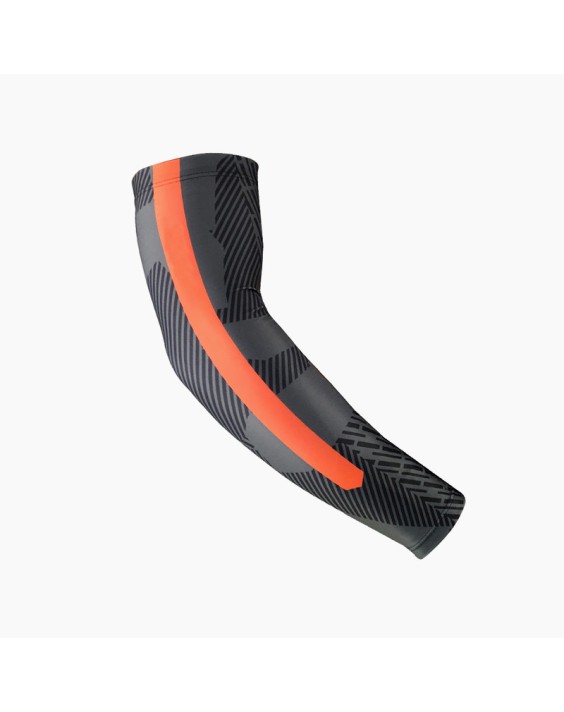 Polyester Anti-UV Striped Arm Sleeves